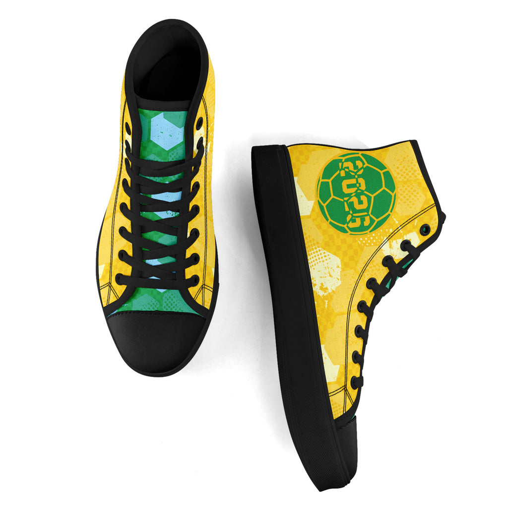 Custom 2026 World Cup Brazil Sneakers DIY Country Flag Running Shoes Lightweight Sport Shoes Gift for Football Fans Personalized Team Name and Logo FN024-F027092-3