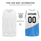 Custom Blue White Atlanta City Edition Personalized Reversible Basketball Set Sports Basketball Jersey BBJ01R-D0610-1-COOLMAX