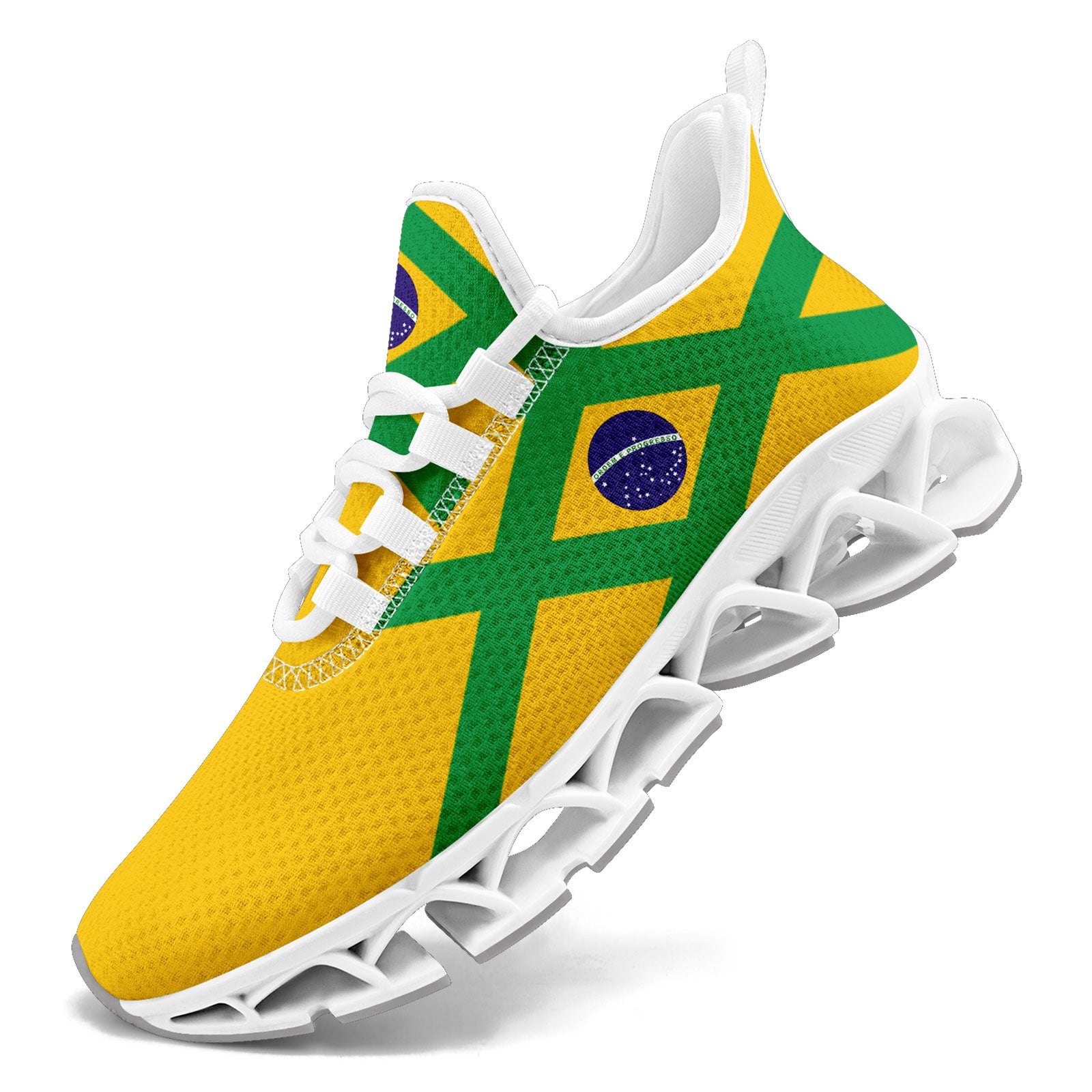 Custom 2026 World Cup Brazil Sneakers DIY Country Flag Running Shoes Lightweight Sport Shoes Gift for Football Fans Personalized Team Name and Logo FN003XD-F027047-4
