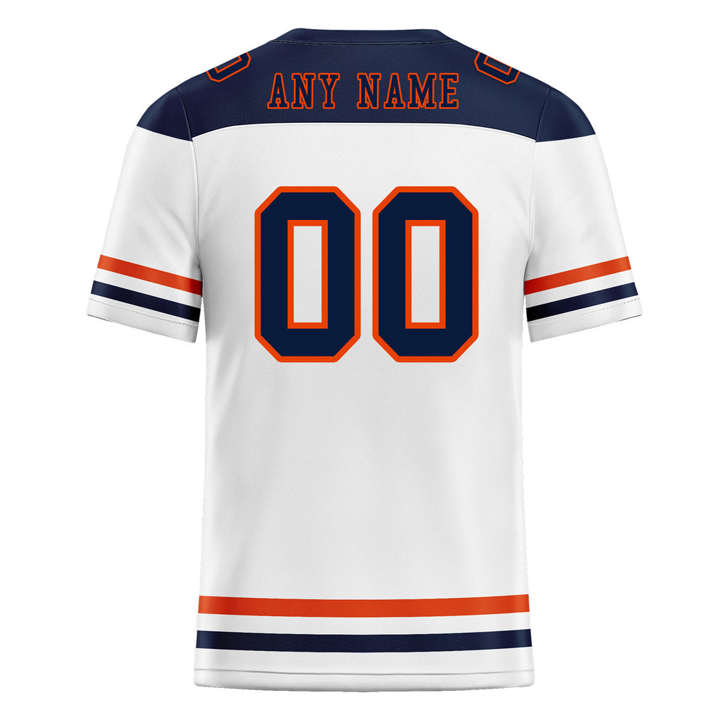 Custom Chicago Personalized Authentic Football Jersey FBJ02-E0607-21