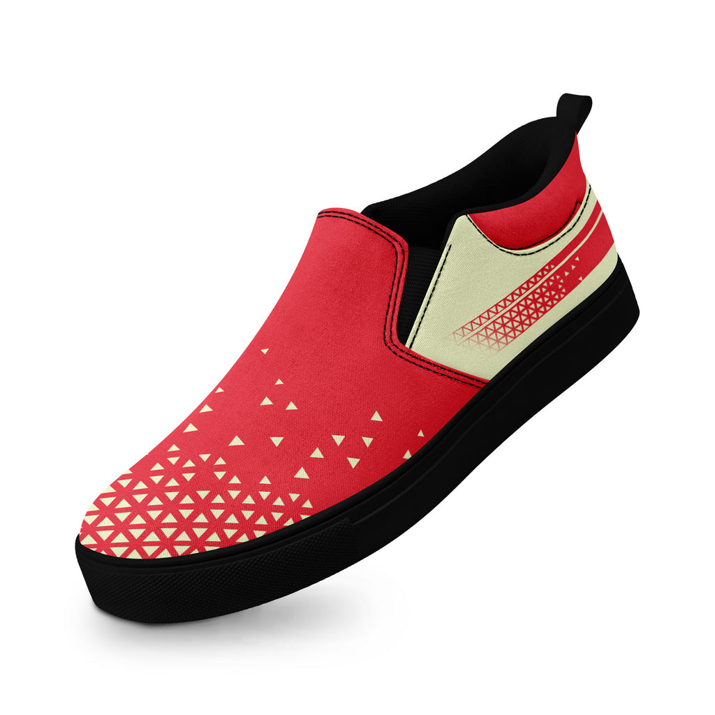 Custom Canvas Sneakers Personalized Slip On Shoes FN071-E023042-9