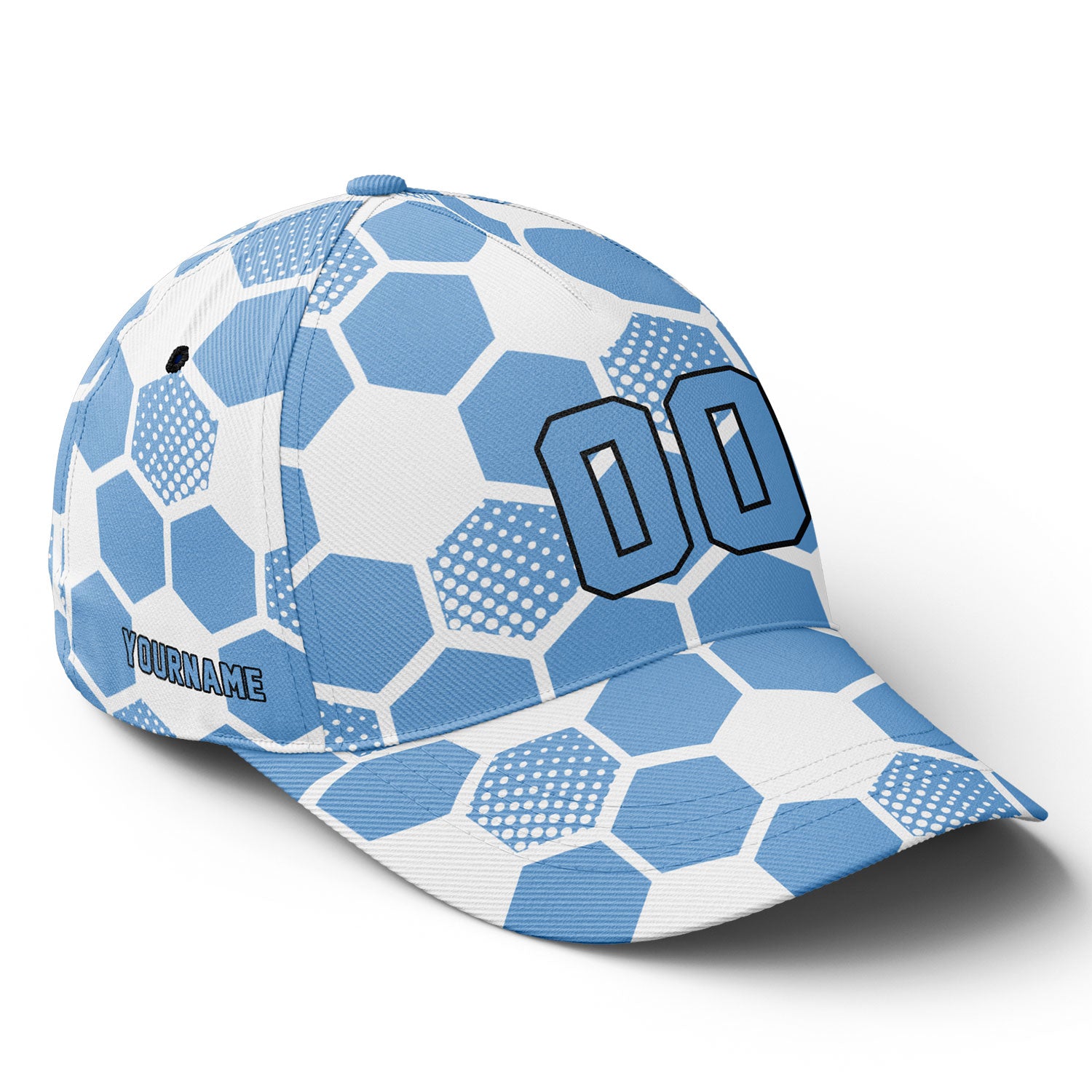Personalized 2026 Argentina Soccer Fan Hat - Add Your Name & Design Custom 2026 Football Tournament Hat YW061-F027088-1