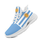 Custom 2026 World Cup Argentina Sneakers DIY Country Flag Running Shoes Lightweight Sport Shoes Gift for Football Fans Personalized Team Name and Logo FN079-F027048-2