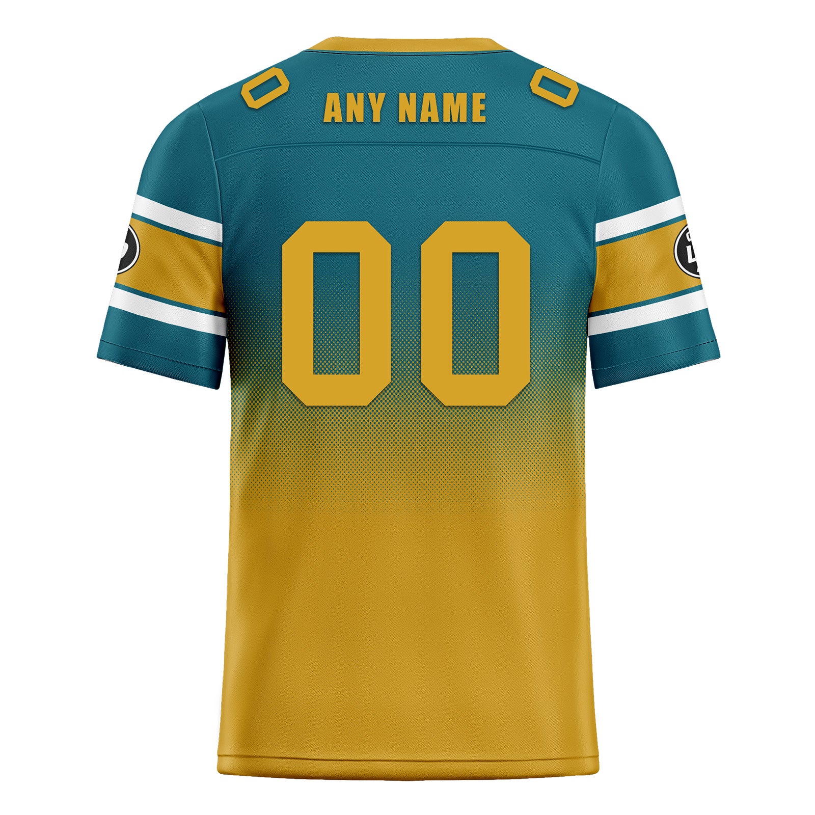 Custom Green Yellow Jacksonville Personalized Authentic Football Jersey FBJ02-D020249-16