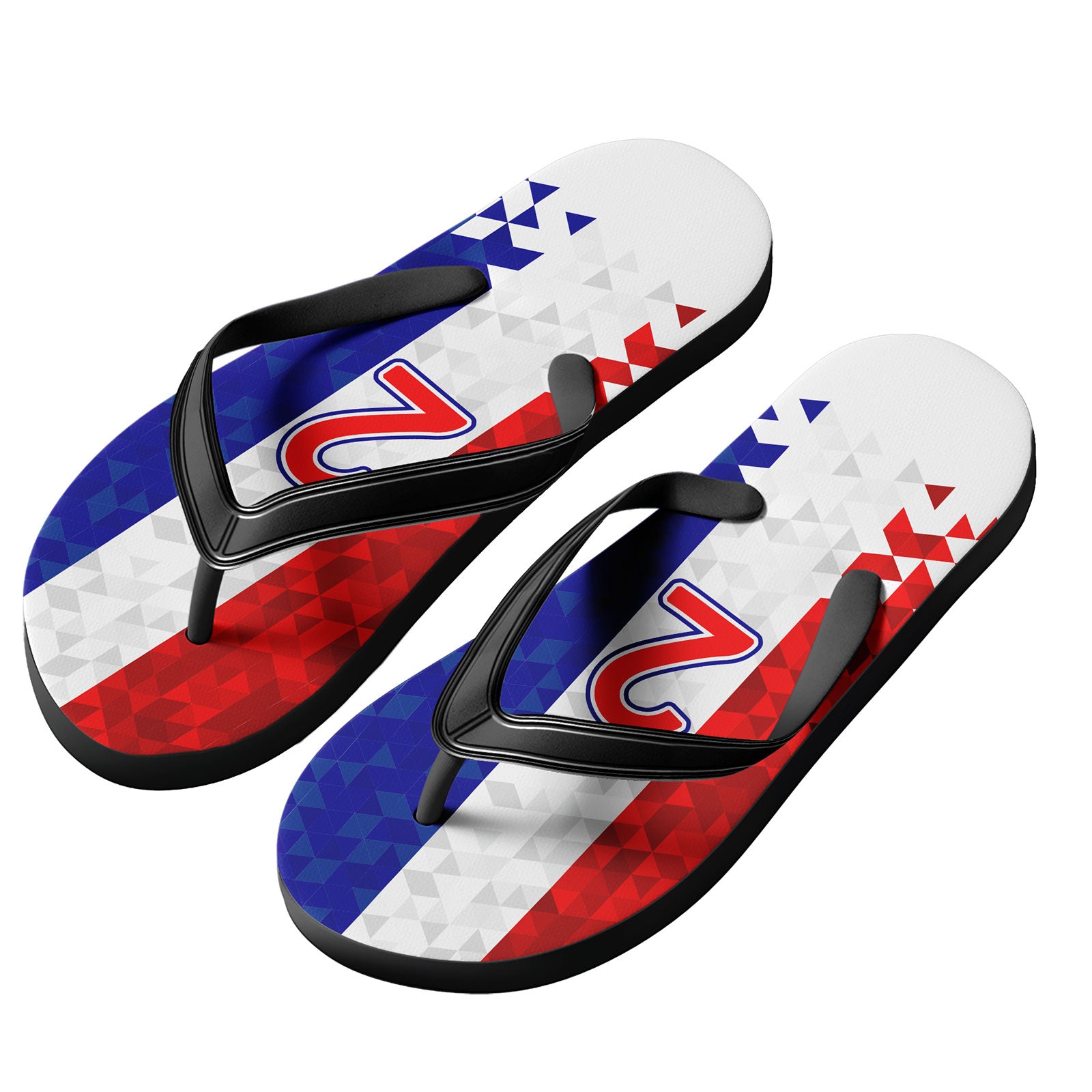Custom Croatia 2026 World Cup Sneakers DIY Country Flag Running Shoes Lightweight Sport Shoes Gift for Football Fans Personalized Team Name and Logo FN058-F009140-4