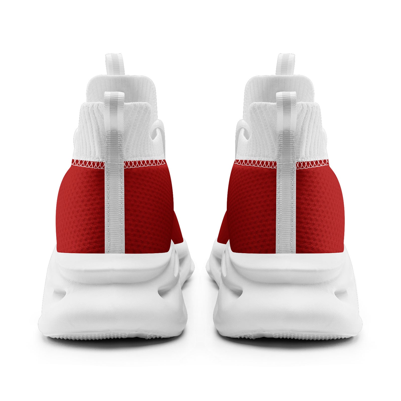 Custom White Red California MaxSoul Shoes and Hat Combo Offer Personalized Combo ZH-D028017-13