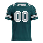 Custom Green Philadelphia Personalized Authentic Football Jersey FBJ02-D025033-21