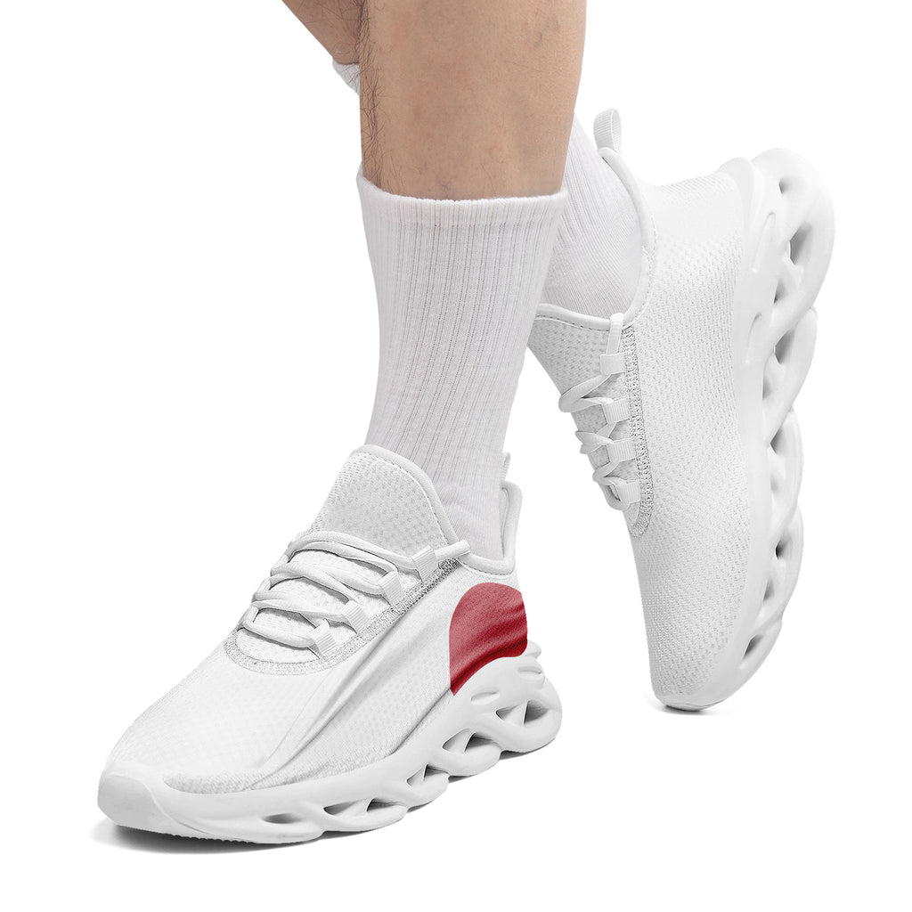 Custom Japan 2026 World Cup Sneakers DIY Country Flag Running Shoes Lightweight Sport Shoes Gift for Football Fans Personalized Team Name and Logo FN003-F025044-4