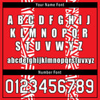 Custom Red Soccer Sets Jersey Personalized SCJ101-D28009