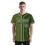 Custom Stripe Fashion Personalized Authentic Baseball Jersey BSBJ01-E06043-21