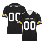 Custom Black Classic Style Personalized Authentic Football Jersey FBJ02-bd0a70a8