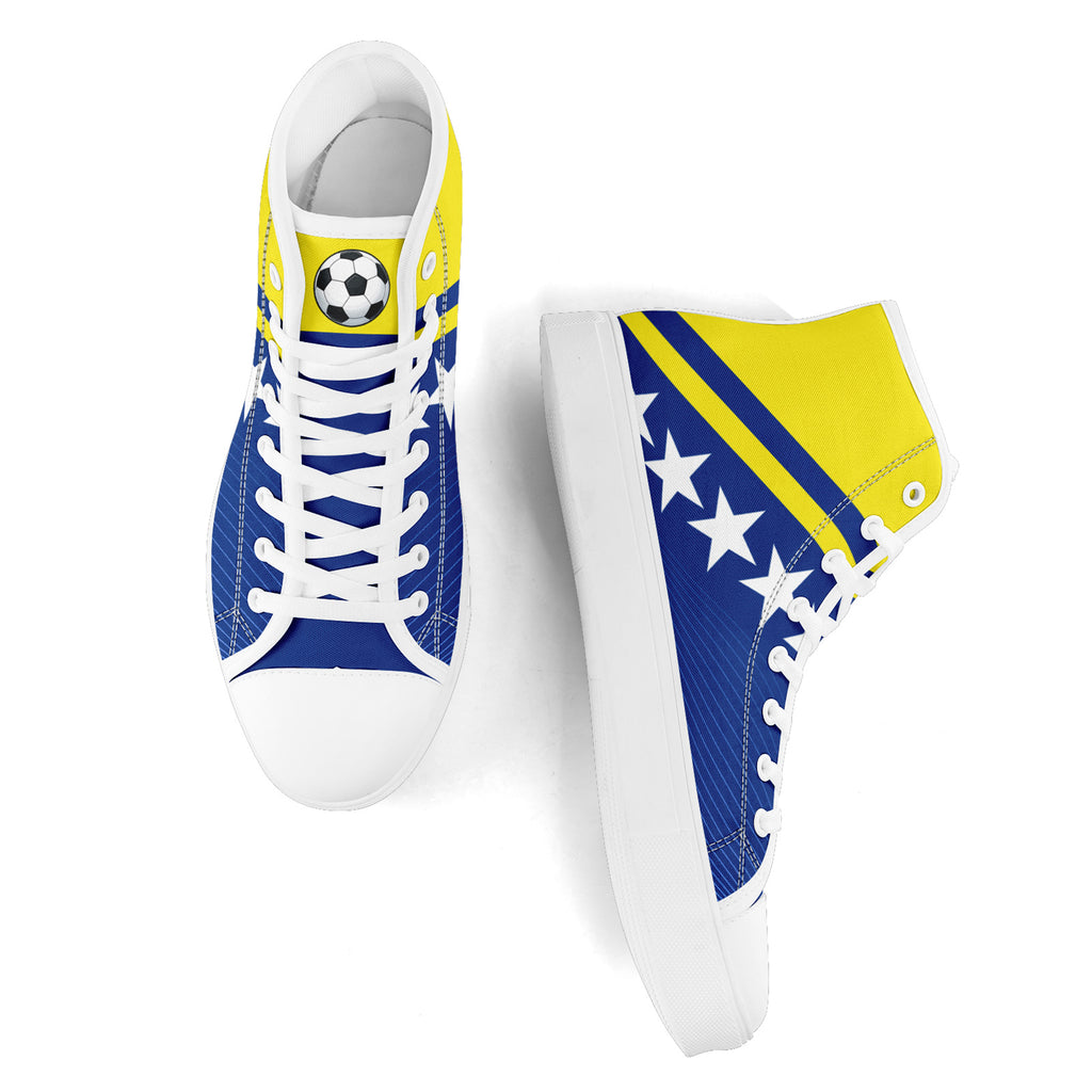 Custom Curaçao 2026 World Cup Sneakers DIY Country Flag Running Shoes Lightweight Sport Shoes Gift for Football Fans Personalized Team Name and Logo FN024-F009098-5