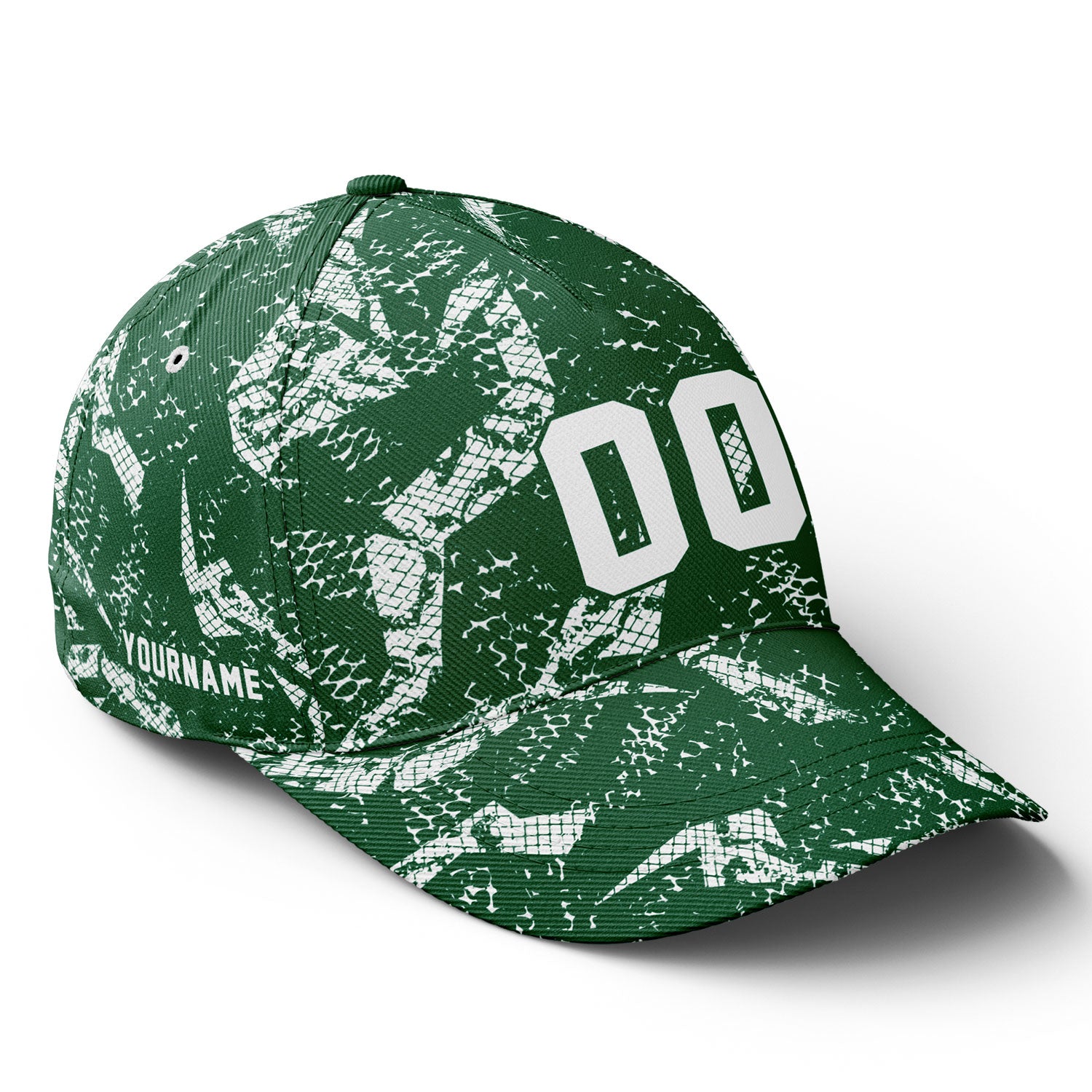 Personalized 2026 Saudi Arabia Soccer Fan Hat - Add Your Name & Design Custom 2026 Football Tournament Hat YW061-F027100-10