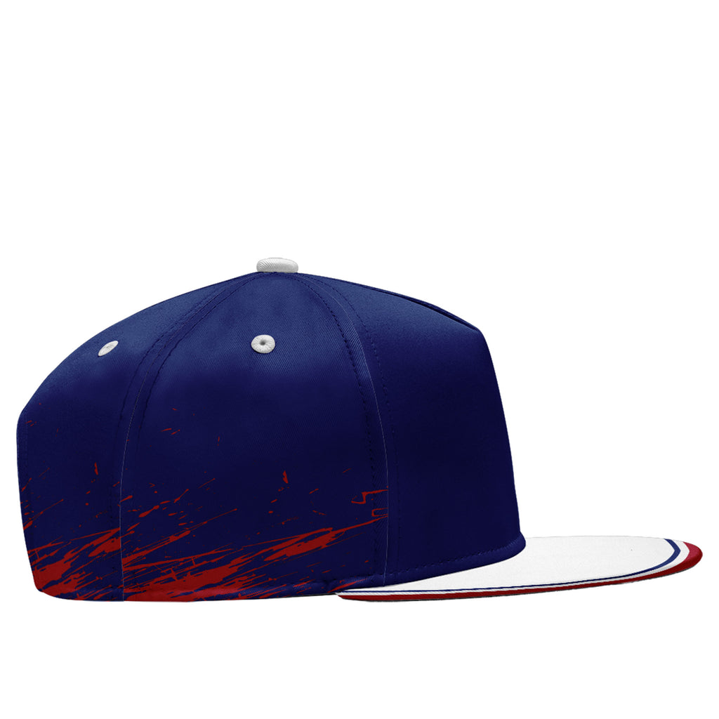 Custom Blue Red White New York MaxSoul Shoes and Hat Combo Offer Personalized Combo ZH-D020264-21