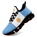 Custom 2026 World Cup Argentina Sneakers DIY Country Flag Running Shoes Lightweight Sport Shoes Gift for Football Fans Personalized Team Name and Logo FN003XD-F027046-1