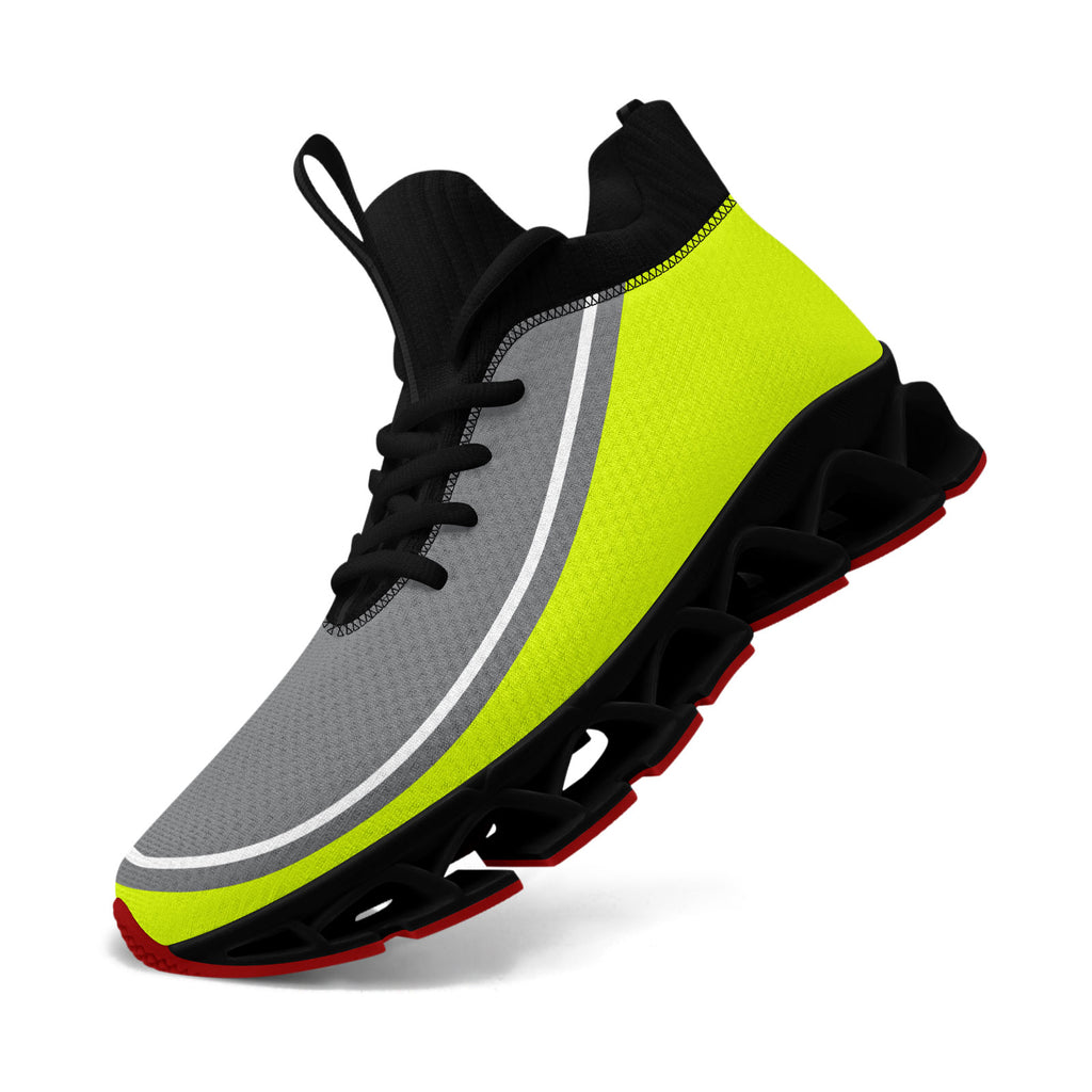 Custom Green Gray Maxsoul Shoes Personalized Sneaker FN030XD-D020388-22
