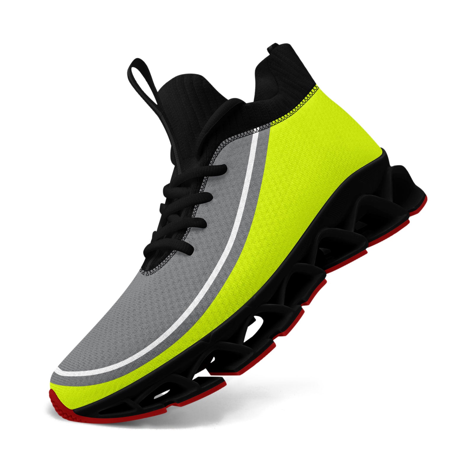 Custom Green Gray Maxsoul Shoes Personalized Sneaker FN030XD-D020388-22
