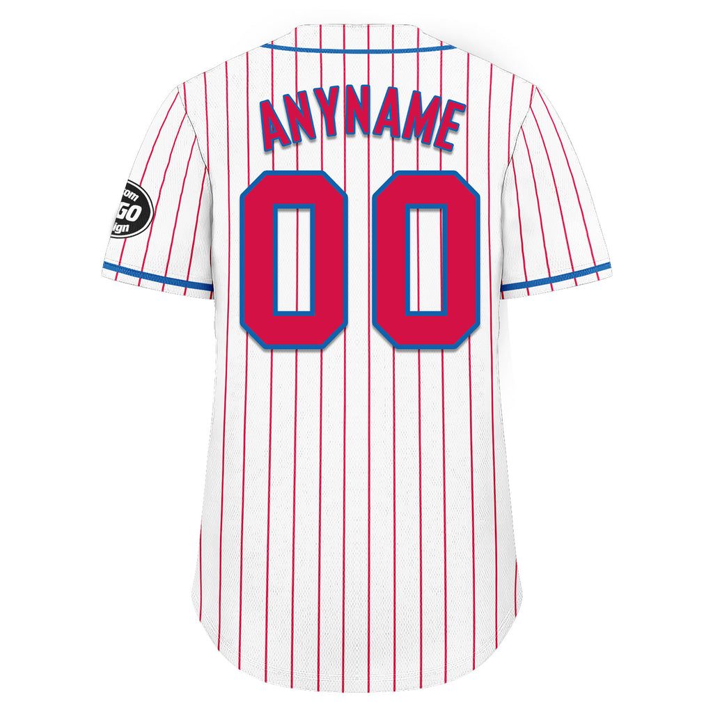 Custom Stripe Fashion Personalized Authentic Baseball Jersey BSBJ01-E025078-15