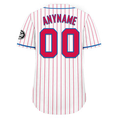 Custom Stripe Fashion Personalized Authentic Baseball Jersey BSBJ01-E025078-15