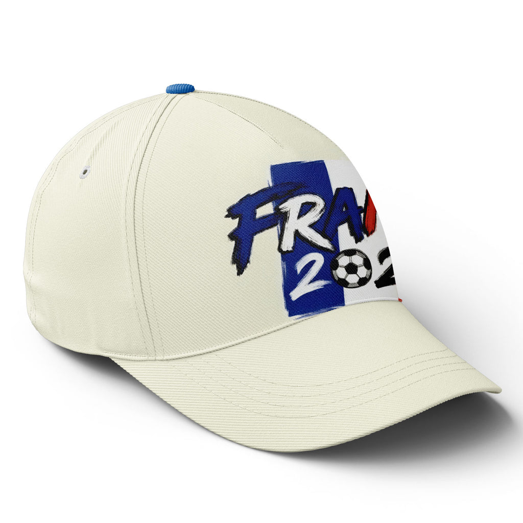 Personalized 2026 France Soccer Fan Hat - Add Your Name & Design Custom 2026 Football Tournament Hat YW061-F025082-6