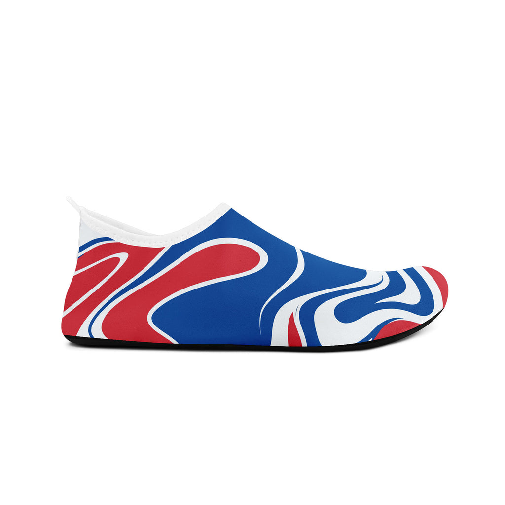 Custom South Korea 2026 World Cup Sneakers DIY Country Flag Running Shoes Lightweight Sport Shoes Gift for Football Fans Personalized Team Name and Logo FN086-F009141-3
