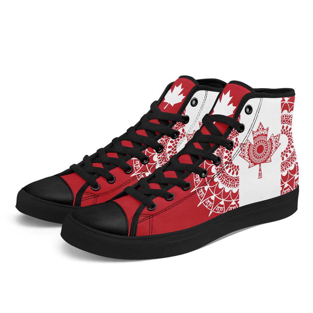 Custom 2026 World Cup Canada Sneakers DIY Country Flag Running Shoes Lightweight Sport Shoes Gift for Football Fans Personalized Team Name and Logo FN024-F023064-3