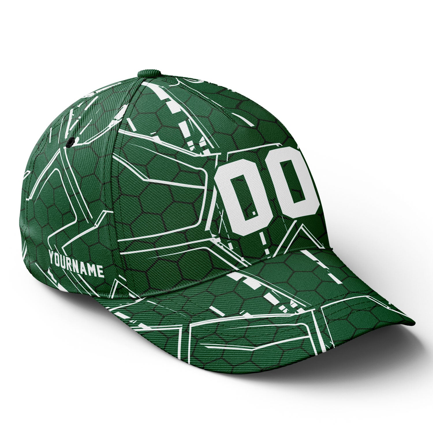 Personalized 2026 Saudi Arabia Soccer Fan Hat - Add Your Name & Design Custom 2026 Football Tournament Hat YW061-F027100-9