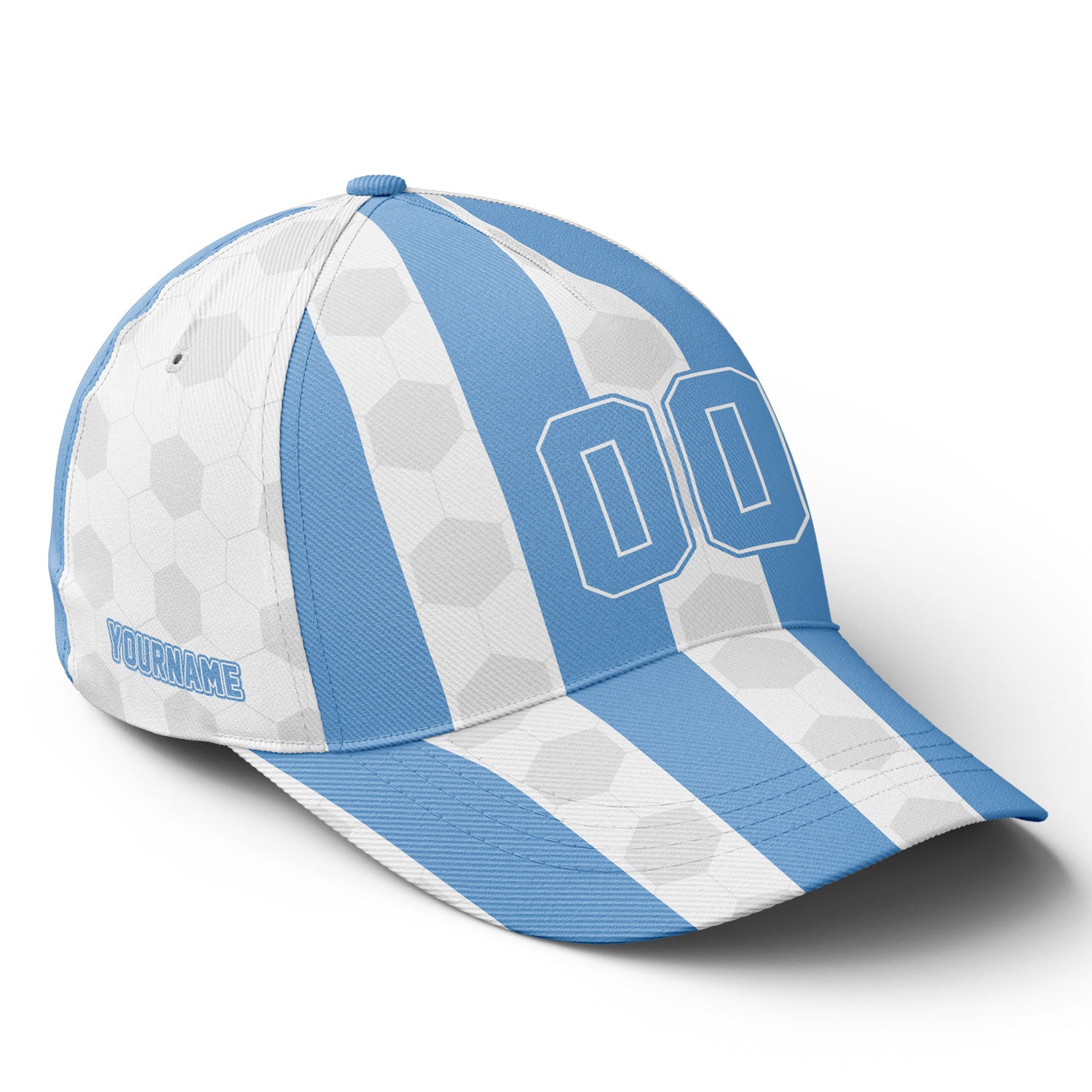 Personalized 2026 Argentina Soccer Fan Hat - Add Your Name & Design Custom 2026 Football Tournament Hat YW061-F027088-2