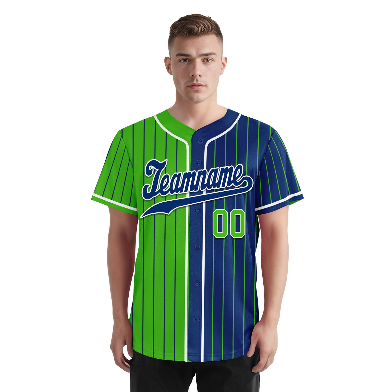 Custom Stripe Fashion Personalized Authentic Baseball Jersey BSBJ01-E06043-17