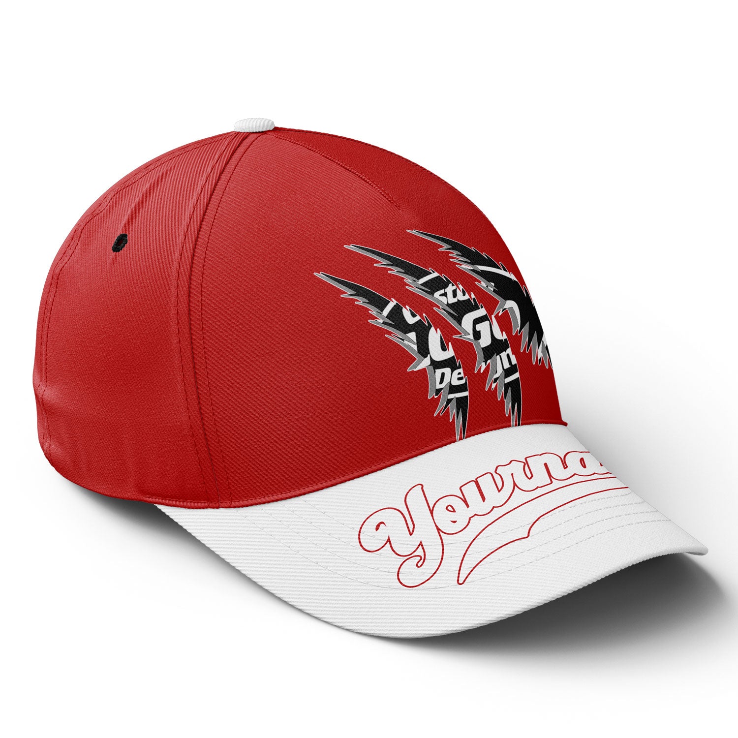 Custom Hat Sport Design Cap Stitched Adjustable Personalized YW061-E025019-26