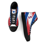 Custom South Korea 2026 World Cup Sneakers DIY Country Flag Running Shoes Lightweight Sport Shoes Gift for Football Fans Personalized Team Name and Logo FN024-F009120-7