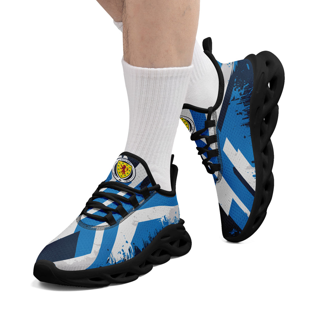 Custom Scotland 2026 World Cup Sneakers DIY Country Flag Running Shoes Lightweight Sport Shoes Gift for Football Fans Personalized Team Name and Logo FN003-F020027-5