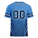 Custom Blue Deep Blue Tennessee Personalized Authentic Football Jersey FBJ02-D023033-32