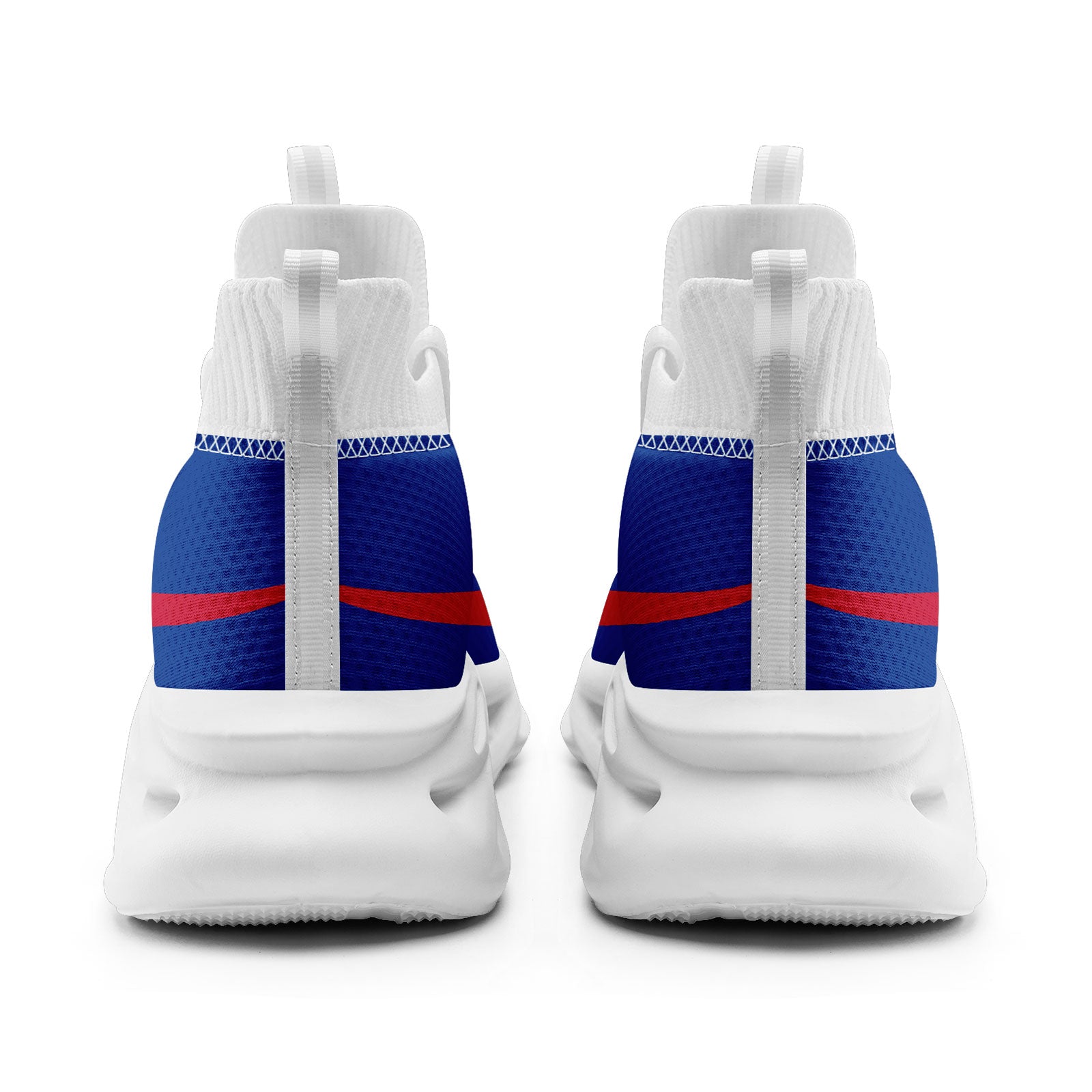Custom Blue Buffalo Football Jersey and Sports Shoes Combo Offer Personalized Combo ZH-D025008-5