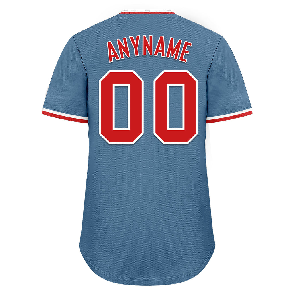 Custom Vintage Personalized Authentic Baseball Jersey BSBJ01-E025021-8