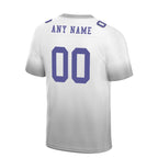 Custom White Ash Fade Fashion Personalized Authentic Football Jersey FBJ02-D06110