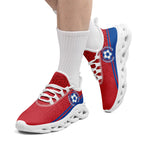 Custom South Korea 2026 World Cup Sneakers DIY Country Flag Running Shoes Lightweight Sport Shoes Gift for Football Fans Personalized Team Name and Logo FN003-F009130-4