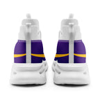 Custom Purple Minnesota Football Jersey and Sports Shoes Combo Offer Personalized Combo ZH-D025008-15