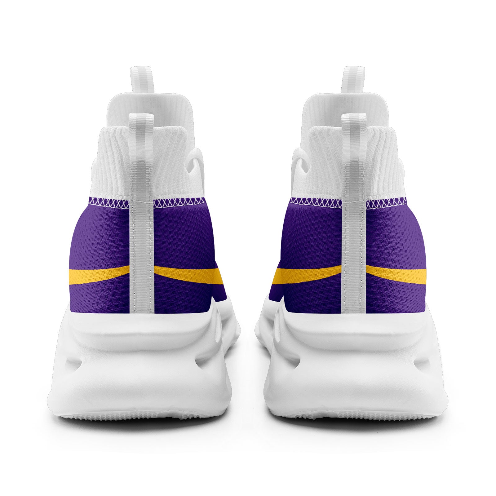 Custom Purple Minnesota Football Jersey and Sports Shoes Combo Offer Personalized Combo ZH-D025008-15