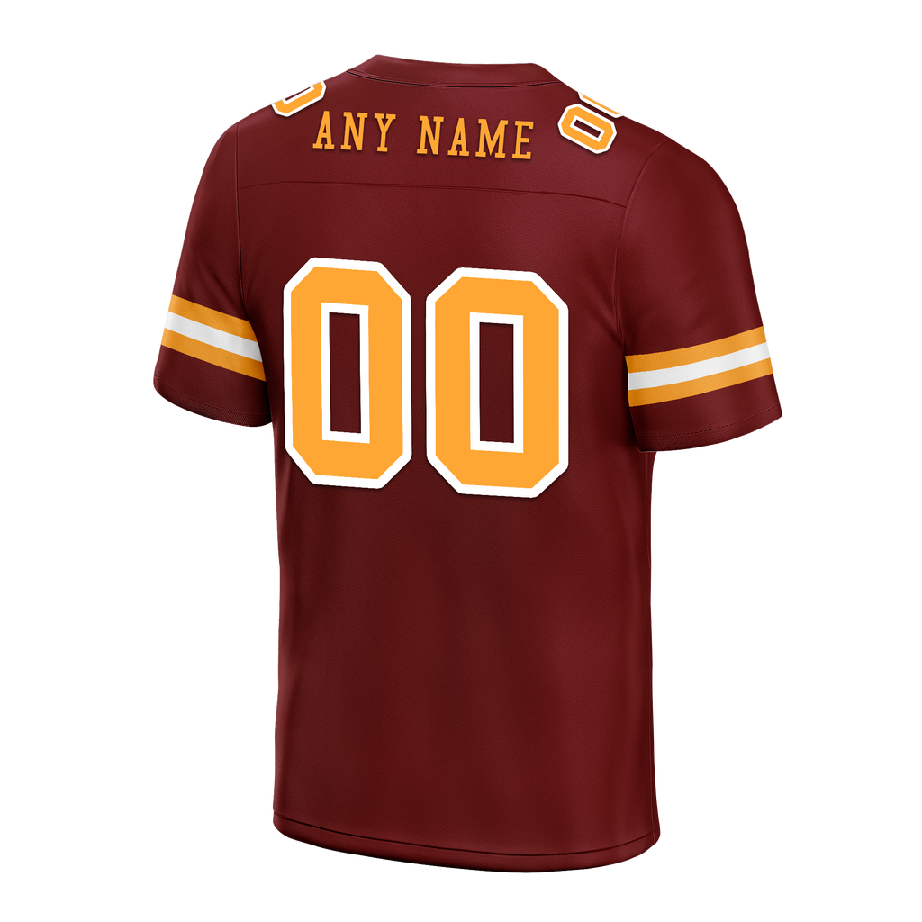 Custom Brown Classic Style Personalized Authentic Football Jersey FBJ02-bd0a70af