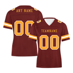 Custom Brown Classic Style Personalized Authentic Football Jersey FBJ02-bd0a70af