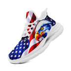 Custom United States 2026 World Cup Sneakers DIY Country Flag Running Shoes Lightweight Sport Shoes Gift for Football Fans Personalized Team Name and Logo FN079-F018033-2