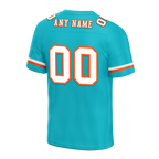Custom Cyan Classic Style Personalized Authentic Football Jersey FBJ02-bd0a70ba