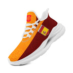 Custom Spain 2026 World Cup Sneakers DIY Country Flag Running Shoes Lightweight Sport Shoes Gift for Football Fans Personalized Team Name and Logo FN079-F020028-3