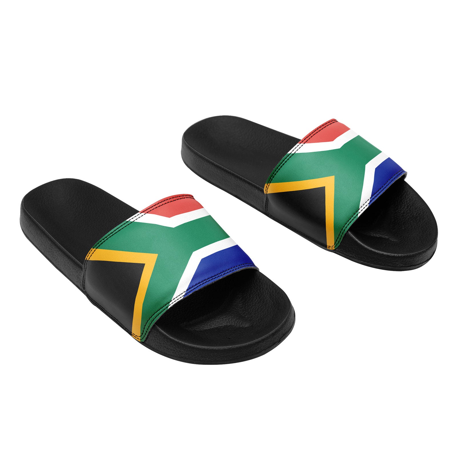 Custom Republic of South Africa 2026 World Cup Sneakers DIY Country Flag Running Shoes Lightweight Sport Shoes Gift for Football Fans Personalized Team Name and Logo FN056-F020032-1