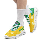 Custom 2026 World Cup Brazil Sneakers DIY Country Flag Running Shoes Lightweight Sport Shoes Gift for Football Fans Personalized Team Name and Logo FN003-F027085-3