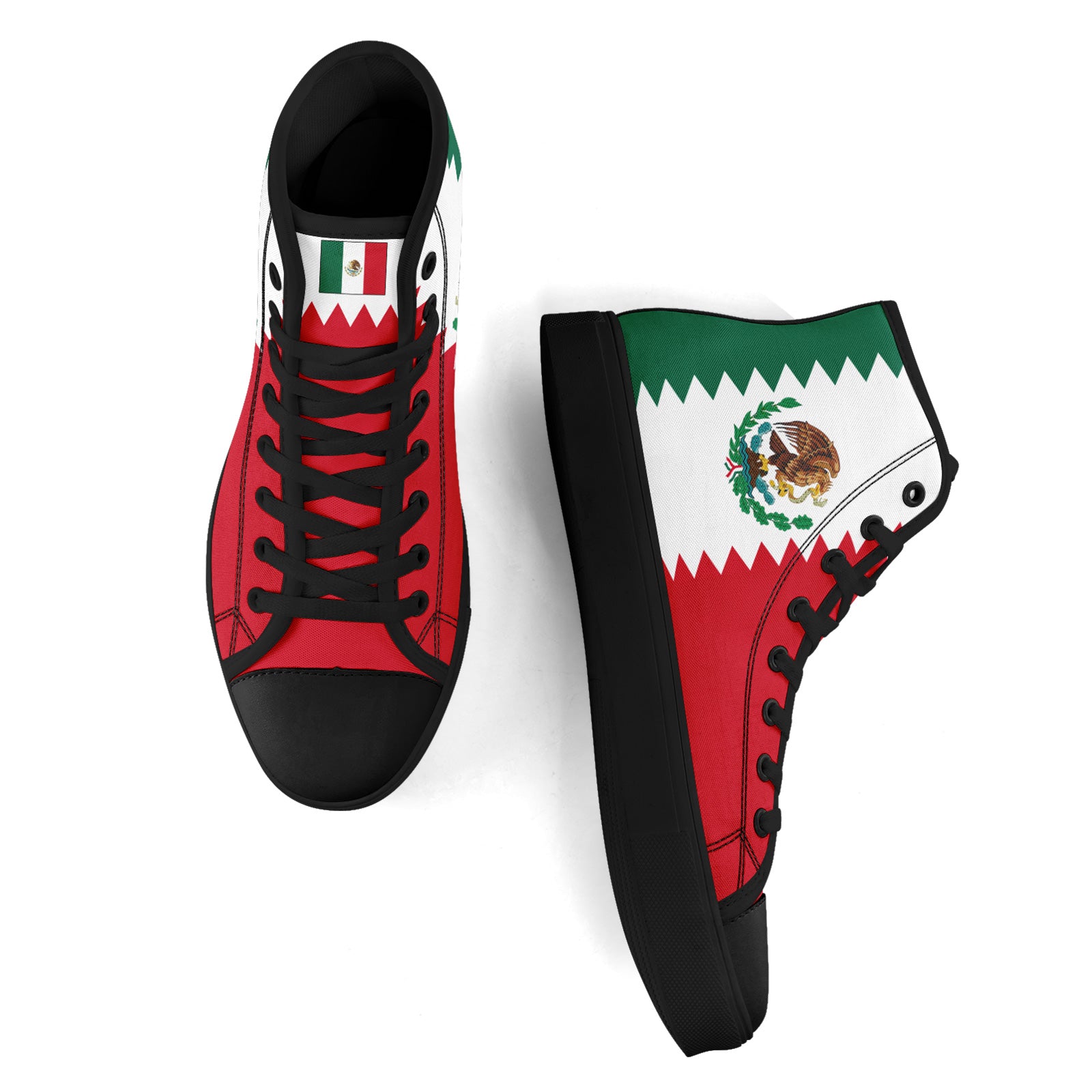 Custom 2026 World Cup Mexico Sneakers DIY Country Flag Running Shoes Lightweight Sport Shoes Gift for Football Fans Personalized Team Name and Logo FN024-F023059-3