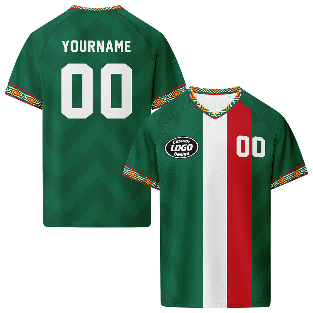 Custom Mexico 2026 World Cup Football Shirt Customized Soccer Jersey for Fans Add Your Name & Number FZ190-F009151-3