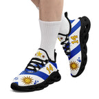 Custom Uruguay 2026 World Cup Sneakers DIY Country Flag Running Shoes Lightweight Sport Shoes Gift for Football Fans Personalized Team Name and Logo FN003-F009122-10