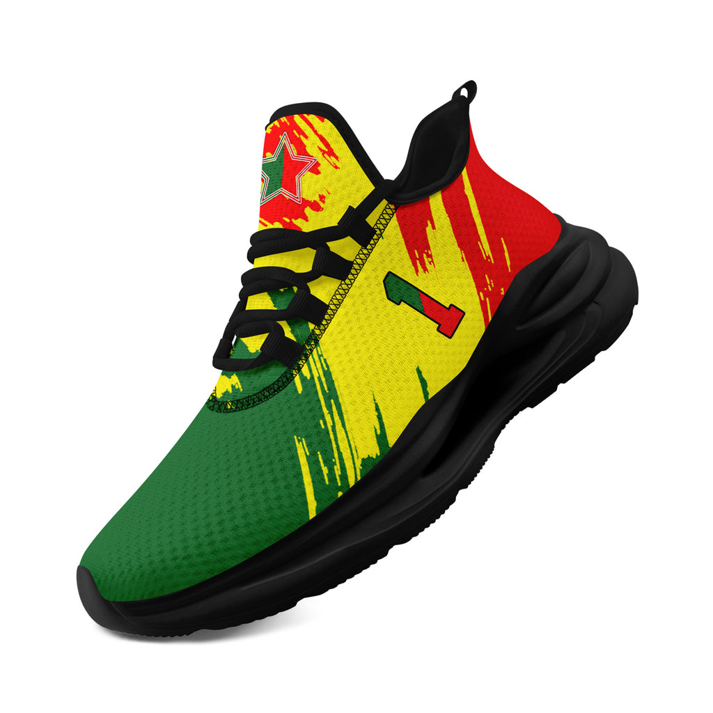 Custom 2026 World Cup Portugal Sneakers DIY Country Flag Running Shoes Lightweight Sport Shoes Gift for Football Fans Personalized Team Name and Logo FN079-F023086-9